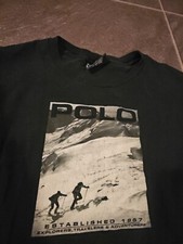 VTG POLO SPORT SPORTSMAN RALPH LAUREN SKI 92 93 T SHIRT MADE IN USA MEN'S XL