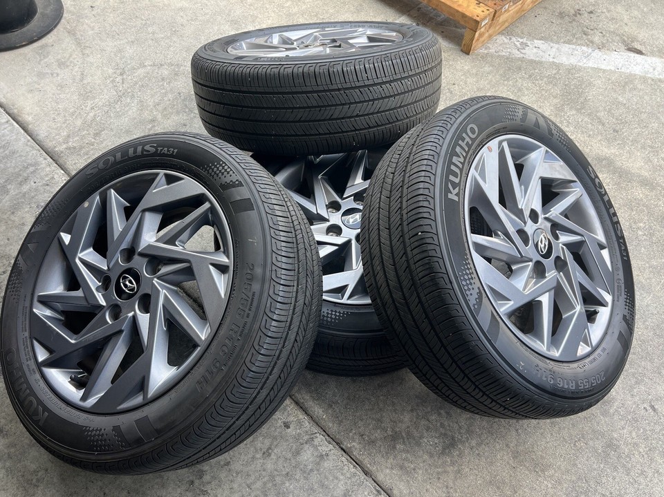 2021 2022 2023 2024 Hyundai Elantra OEM Wheels Rims Tires Factory ...