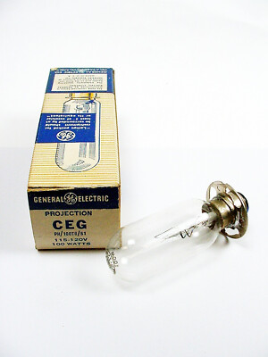 CEG 100W 120V bulb | GE | NOS | New | $6.90  |