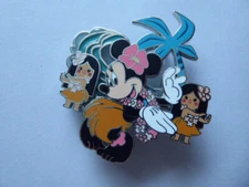 Disney Trading Pins 159136     DLP - Minnie and Hula Dancer Girls - It's a Small