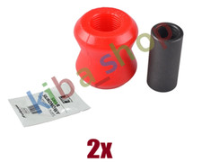 2x REAR AXLE BOTH SIDES LOWER RIGHT OR LEFT SUSPENSION SLEEVE L/R 2PCS FITTING
