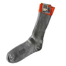 NWT ONS Men's Size L 12-13 Kmart Hunting & Outdoor Boot Sock Wool 1960s 1970s