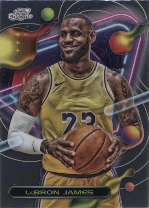 Topps LeBron James Basketball Los Angeles Lakers Sports Trading