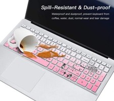 2 Keyboard Cover Fit Dell G15 5510 5515 Inspiron 15 5598 7590 7591