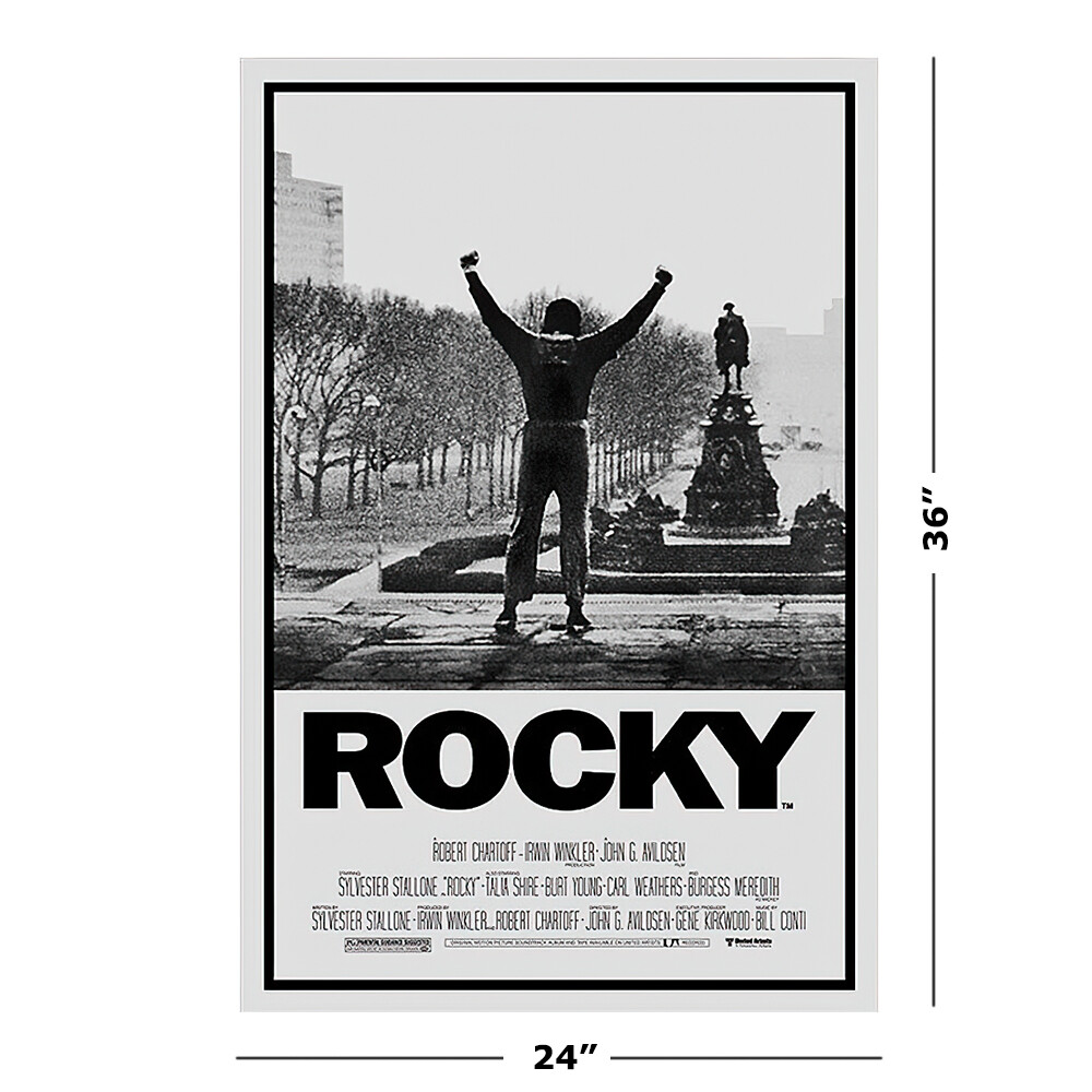 Rocky - Movie Poster (Regular) (Sylvester Stallone - VIctory Pose
