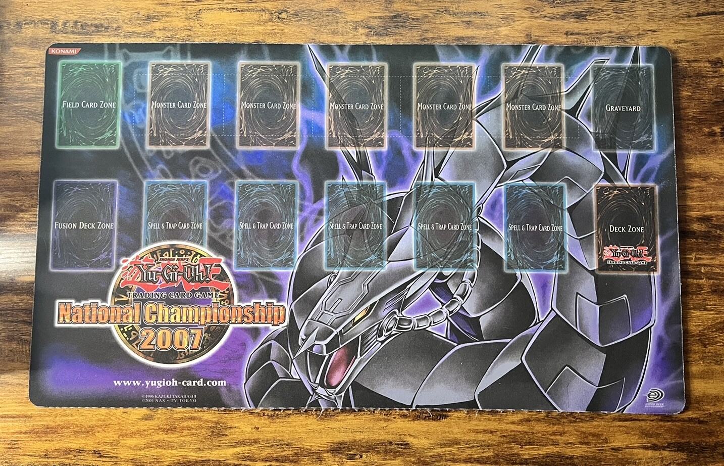 Konami Yu-Gi-Oh 2007 National Championship Cyber Dragon Game Mat