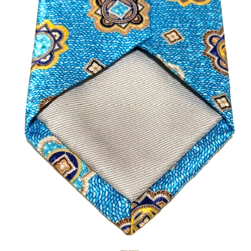 Robert Talbott Tie Monterey Eye Catching Geometric Designer Unique Cool OOAK - Picture 13 of 22