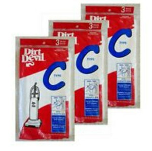 6-Pack 3700147001 Dirt Devil Type C Deluxe Vacuum Bags 6-Pack 3700147001 Dirt Devil Type C Deluxe Vacuum Bags