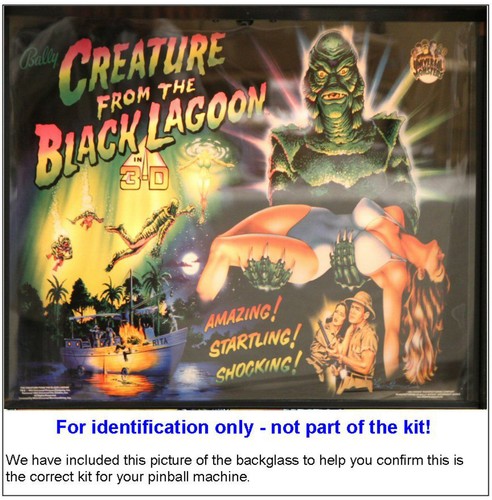 1992 Bally/Midway Creature from the Black Lagoon Tune-up Kit - Picture 2 of 2