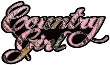 Mossy Oak Graphics Pink Country Girl Decal Bumper Sticker For Windows Cars ... Mossy Oak Graphics Pink Country Girl Decal Bumper Sticker For Windows Cars ...