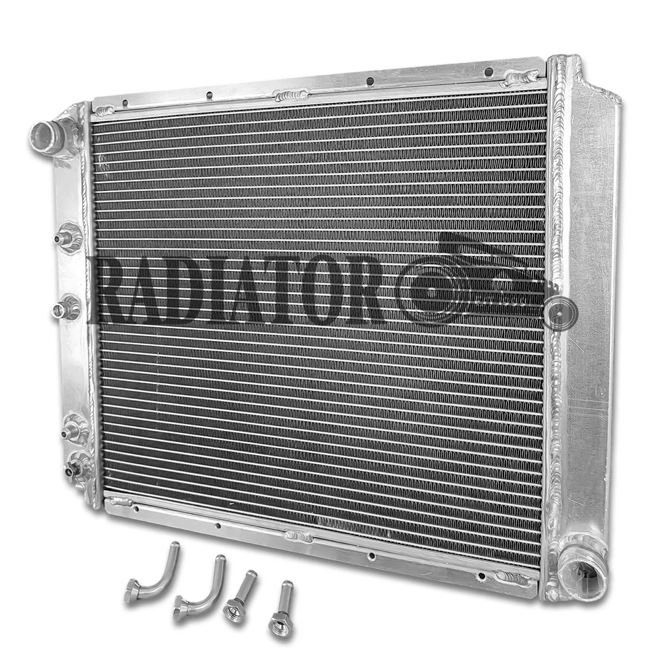 Aluminum Radiator Fits Volvo 240 242 244 245 264 740 745 760 780 940 DL GLE - Image 3 of 4