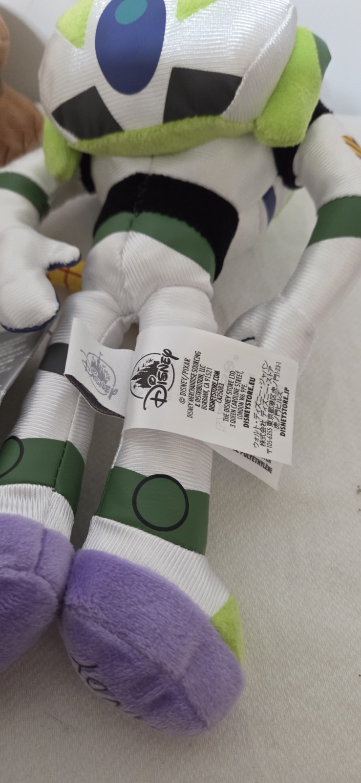 Lot of DISNEY STORE BEANIES BEAN BAG PLUSH TOY STORY WOODY REX ALIEN BUZZ Alien