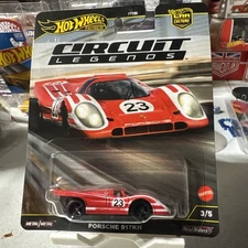2025 HOT WHEELS CAR CULTURE CIRCUIT LEGENDS PORSCHE 917 KH RACE CAR RED