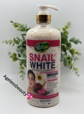 Veet Gold Snail White Gluta Collagen Shower Bath 1000ml With Spf 25   Original