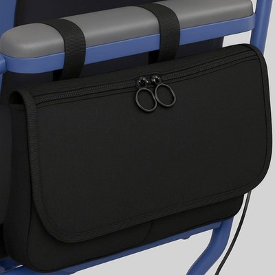Wheelchair Carry Bag - Arm Rest Pouch for Rollator, Walkers, Power Wheel Chairs