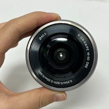 Sony E PZ 16-50mm f/3.5-5.6 OSS Lens for Sony E-Mount Cameras Black/ Silver