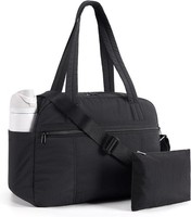 Reisetasche HandgepäCk Sporttasche 20L Duffle Gym Bag Schwarz FüR Reisen Geburt