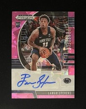 2020 Panini Prizm Draft Picks Prospect Autograph Pink Ice Lamar Stevens Auto RC