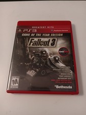 Fallout 3 Game of the Year Edition GOTY PS3 (Sony PlayStation 3, 2009) Complete
