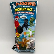 Wild Republic Huggers Plush Slap Bracelet ONE Random Mystery Bag 1 of 6 Animals
