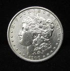 1900-P MORGAN DOLLAR - LOOKS LIKE A NICE AU - 90% SILVER - PHILADELPHIA MINT