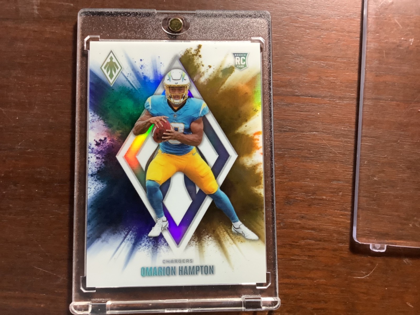 2025 panini phoenix omarion hampton rookie color blast