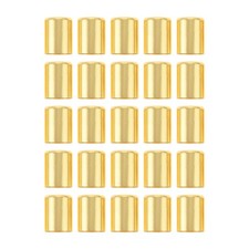25PCS Hose Ferrules Fitting 0.638in ID x 0.87in Long Repair Ferrules For Air