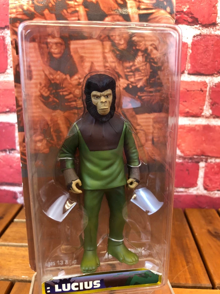 Figura Ultra Detalle Lucius 6" Película Medicom Toy Fox 2000 El planeta de los simios 1968 Foto 2 de 4