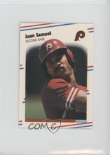 1988 Fleer Classic Miniatures Box Set Juan Samuel #101 0q3