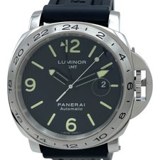 Panerai Luminor GMT Flyback Limited Edition PAM00029 Black Stainless #OK914