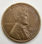 1927 P Lincoln Wheat Cent AU You Grade It Copper Penny Type Coin Free Ship!