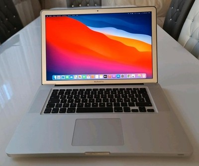 Apple Macbook Pro 15 Zoll Anfang (Early) 2011 2GHz i7 256GB SSD 8GB RAM Big Sur