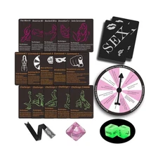 Sex Game for Adults - 42 Romantic Bedroom Cards with Sex Positions, Challenge...