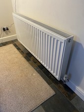 Double Radiator (Type 22) 1400mm x 600mm with Valves Central Heating