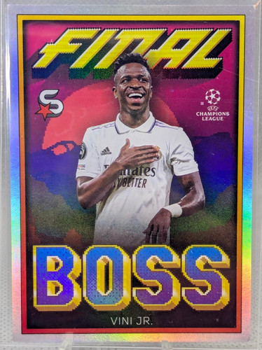 Vini Jr. Final Boss - Topps UCC Superstars 2022/23 #FB-VJR Real Madrid Vinicius