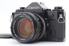 NEAR MINT Canon A-1 35mm SLR Film Camera FD 50mm f/1.4 S.S.C. Lens Japan