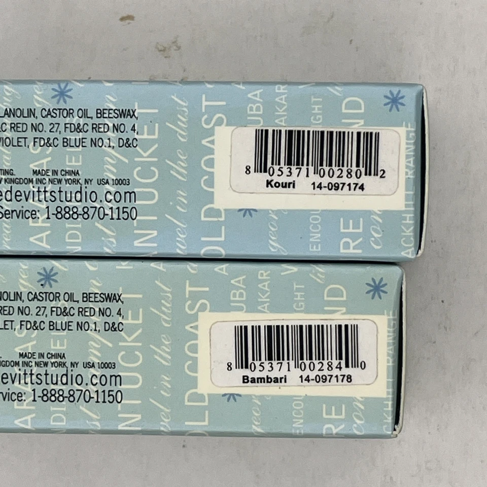 2 PACK - Sue Devitt Studio Eye Glides Eye Shadow 0.05 oz. each BAMBARI + KOURI - Image 2 of 2