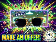 NEW Sour Dots Kids Sunglasses Ages 3 UV Protection Candy Theme Fun Eyewear
