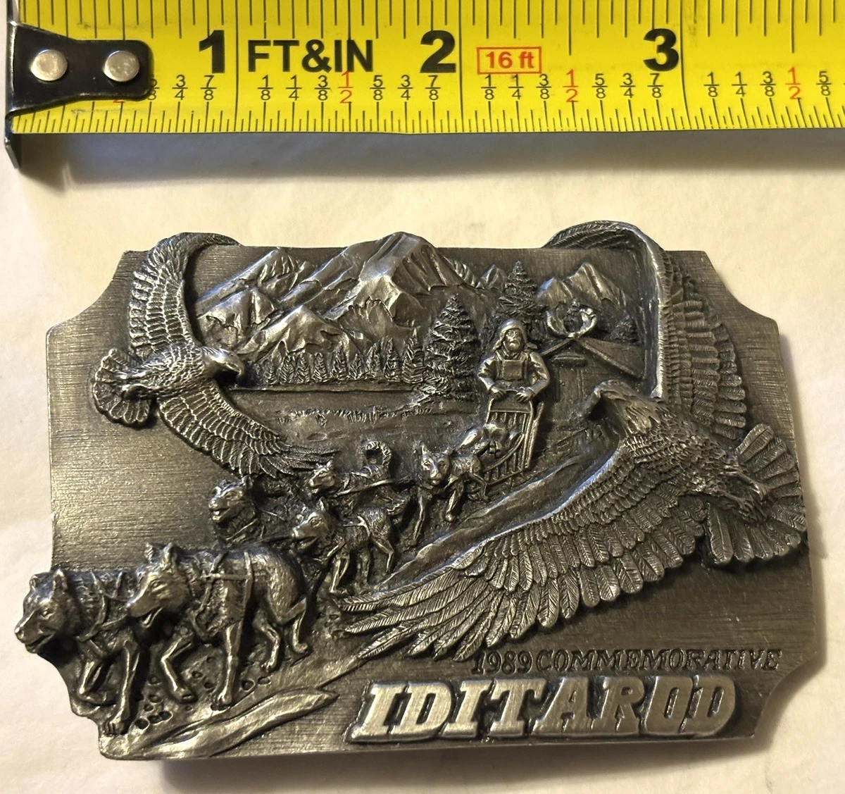 Iditarod Buckle In Vintage Belt Buckles for sale | eBay display picture 3