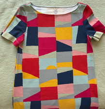 Tory Burch Shirt Dress Short Sleeve 100% Cotton - Size Small