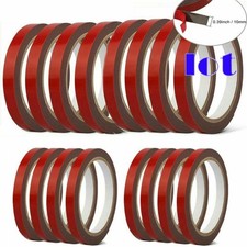 Lot Auto Truck Car Acrylic Foam Double Sided Attachment Tape Adhesive 3m x 10mm