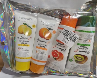 Fayankou Vitamin C Whitening Amino Acid Gentle Cleanser 4 Pc Set