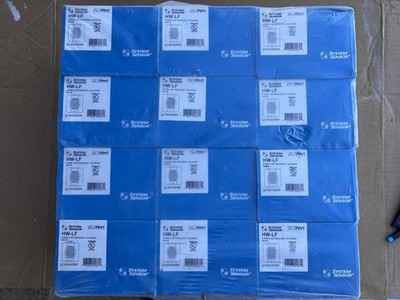 LOT OF (12) NEW System Sensor HW-LF  2-wire Low Frequency Sounder 45CL43