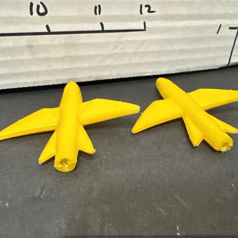 Lote de 2 mísseis vintage 1975 Shogun Warriors Raideen Raydeen peito HTF - Imagem 2 de 4