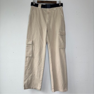Aritzia Tna Khaki Tan Belted Cargo Pants Size M