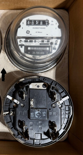 GE- ELECTRIC WATTHOUR METER (KWH) I70S, I-70S, EZ READ, 240V, 200A, 3W, 1PH