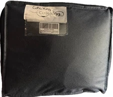 Cuteking Weighted Blanket 7 Lbs 40”x60” Blue With Fabric Zipped Case