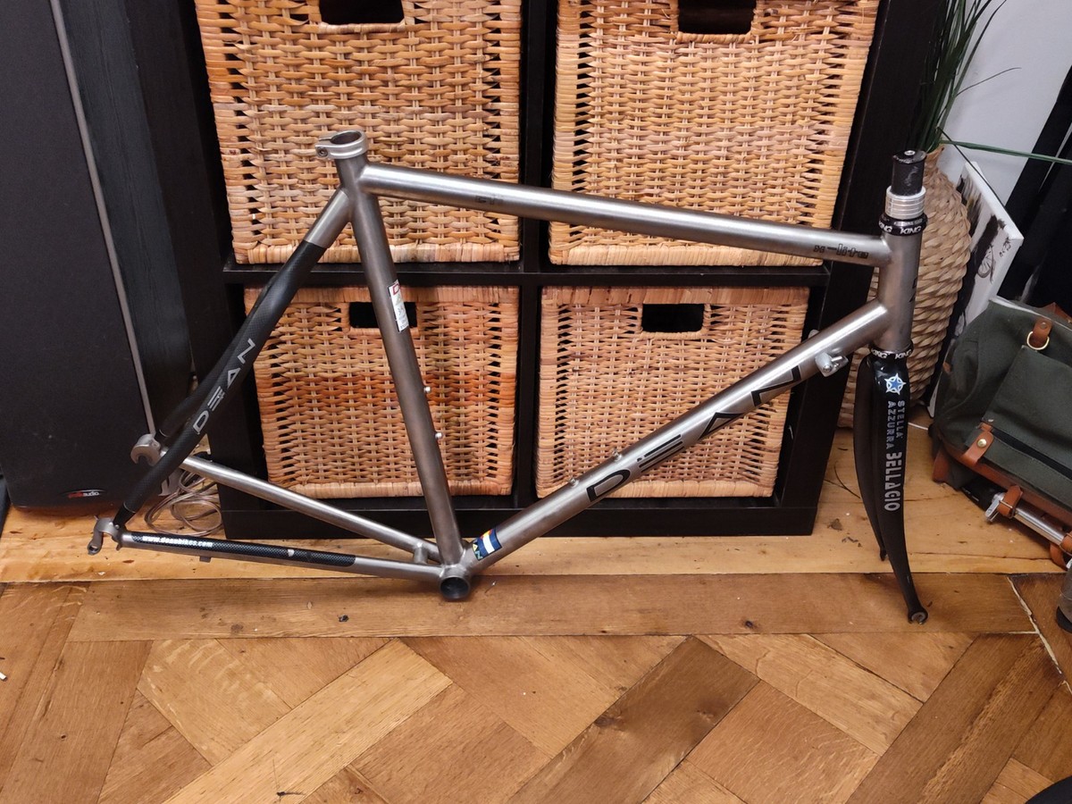 Dean X-Lite el diente cti Titanium Carbon Road Bike Frameset | eBay