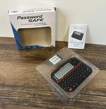 RecZone Password Safe Model 595 Backlit LCD Built-in Memory Storage