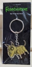 Disney FRANKENWEENIE Sparky 2012 Movie Promo Metal Keychain Keyring Tim Burton